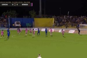 世预赛处子球！华裔球员陈达毅代表库拉索梅开二度